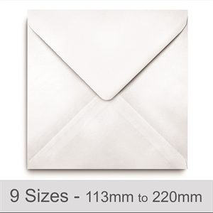 White Envelopes - Square