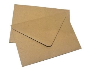 Envelope Brown Fleck 83 x 112 - C7